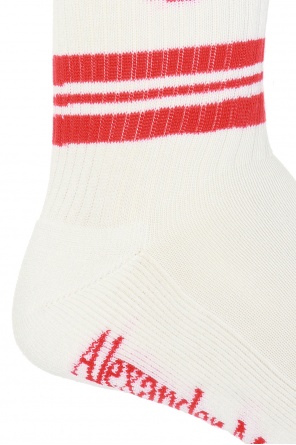 Embroidered socks, zdjęcie 2 Embroidered socks od Alexander McQueen